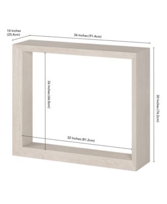 Osmond 36" Wood Wide Rectangular Console Table