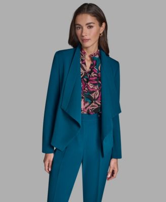 Women's Open Front Long-Sleeve Jacket