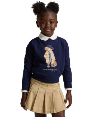 Polo Ralph Lauren - Girls 2T-6X Crewneck Boxy Sweatshirt