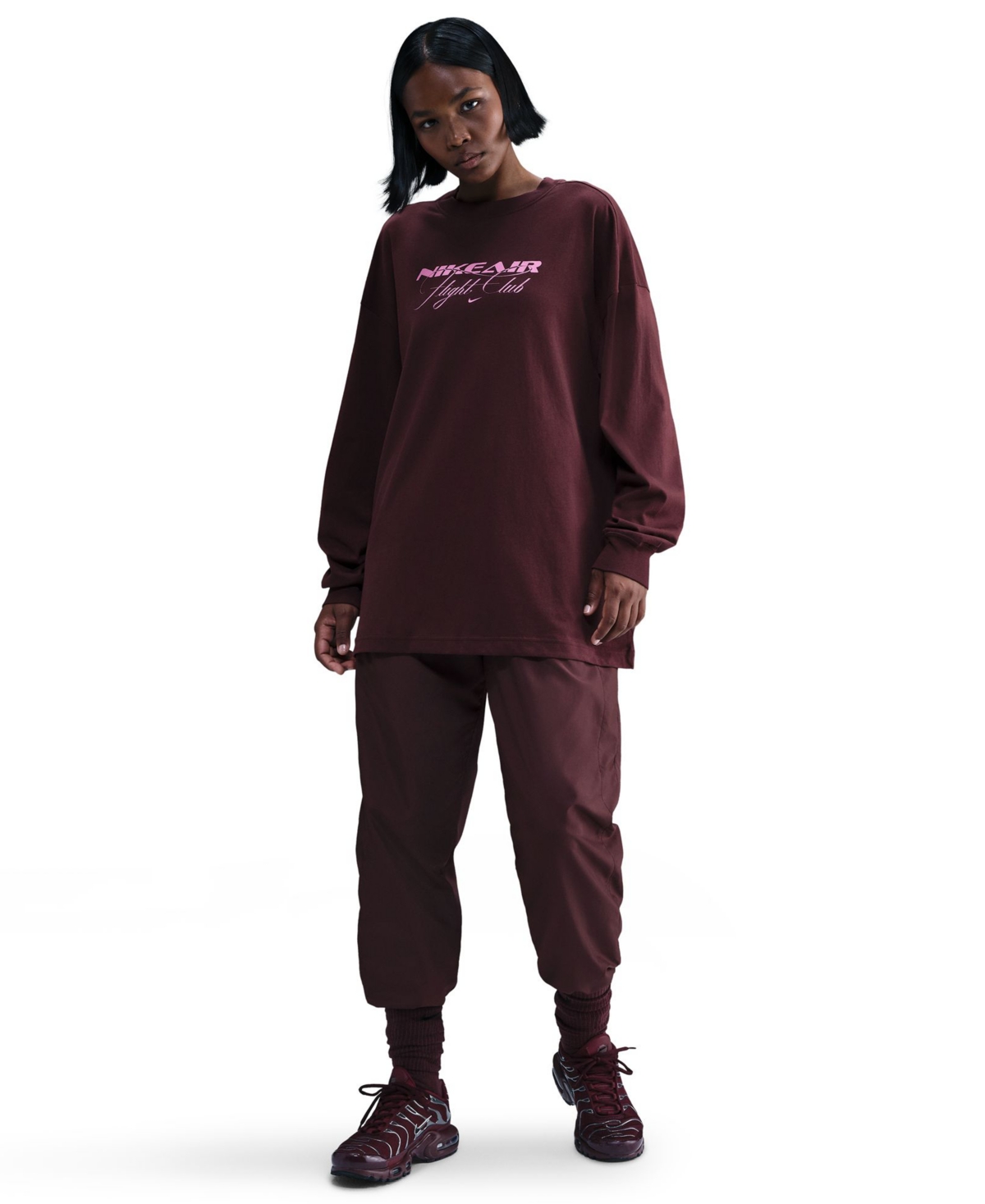 Nike Women's Oversized Long-Sleeve T-Shirt