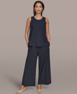 Women's Tricot Knit Sleeveless ToP