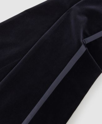 Women's Verda Cotton Velvet Satin-Stripe Pants