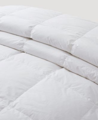 300TC Cotton Medium Warmth Goose Feather Fiber Comforter, King