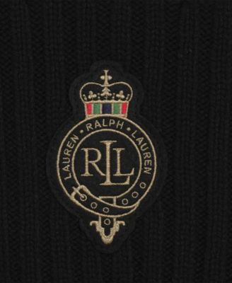 Cable Crest Patch Scarf