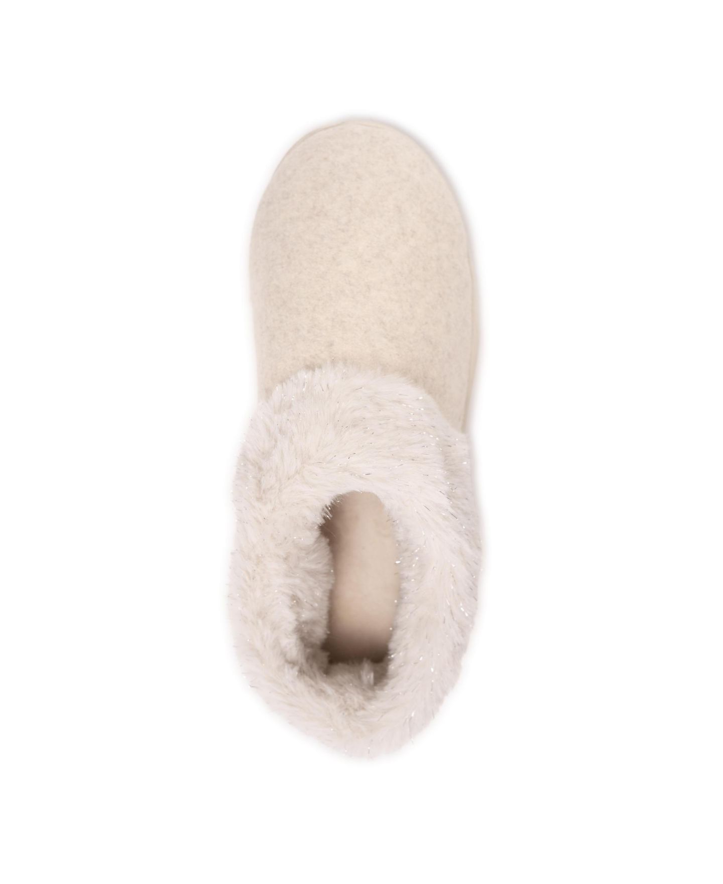 Мужские тапочки MUK LUKS Terry Open Toe Velcro Slippers, цвет: Тёмно-синий — фото 3