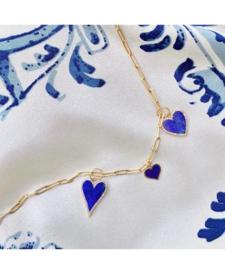 Large Paperclip Link Chain Necklace 14K Yellow Gold 24 inches