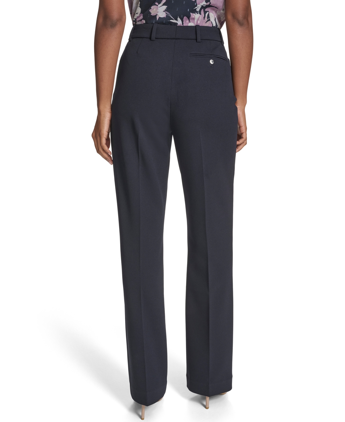 Calvin Klein Petite Modern Fit High-Rise Pants