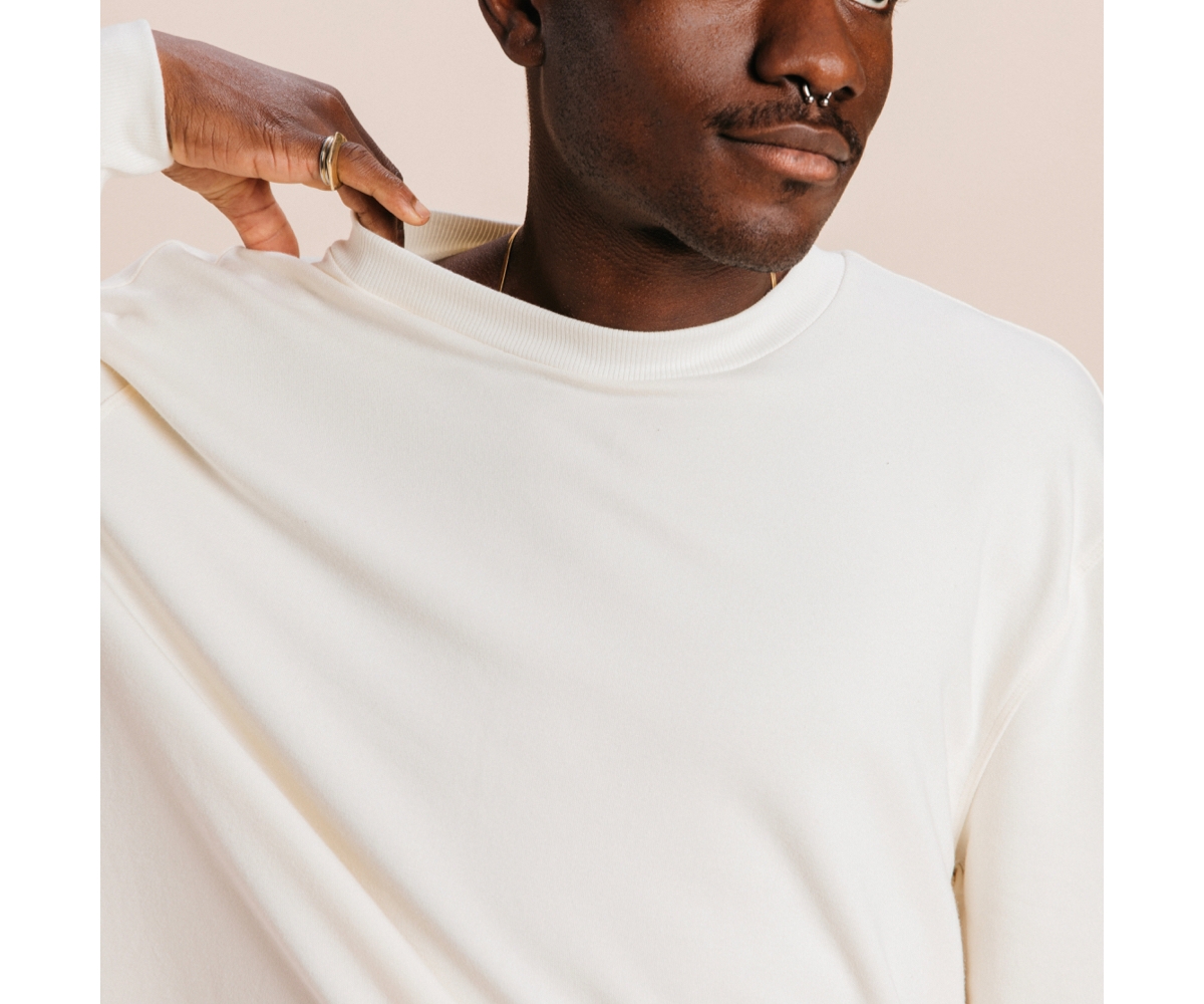 Ocio Big & Tall Men s SoftCore Classic Crewneck - Plus and Special