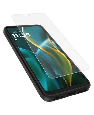 Protection Pack Tough Case and Glass Screen Protector for Motorola Moto G 5G (2025)