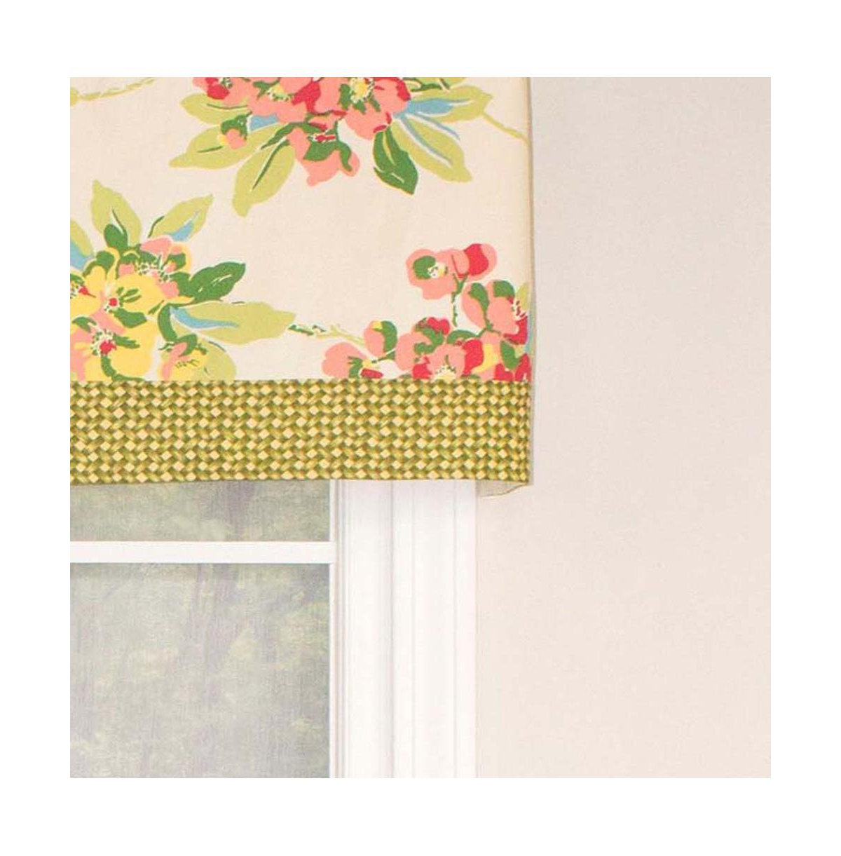 Selva Banded Sage Type All Season 3" Rod Pocket Valance 50" x 16" by Rlf Home