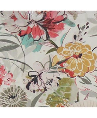 Kira Ruffle Provance 3" Rod Pocket Valance 50" x 16" Multicolor by RLF Home