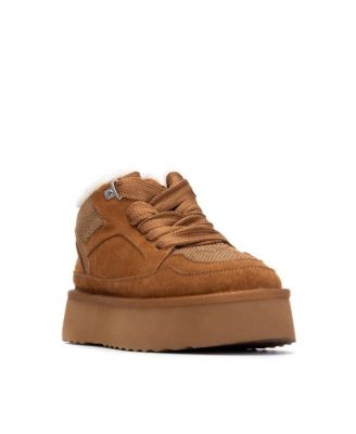 Women's Casual Suede High Top Sneakers By XTI