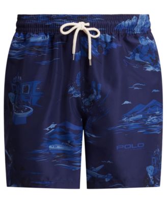 Men's Classic-Fit Traveler Swim Trunks