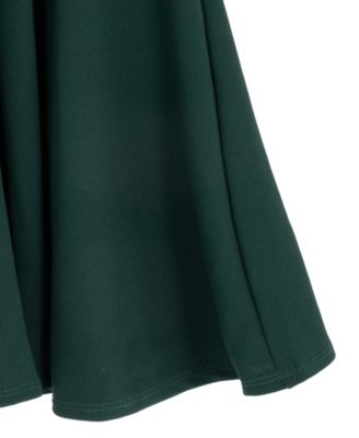 Girls' 7-16 Lace and Skater Short-Sleeve Dress