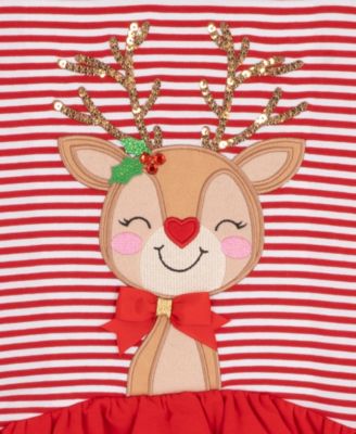 Girls' 4T-6X Long-Sleeve Striped Top and Leggings, 2-Piece Set