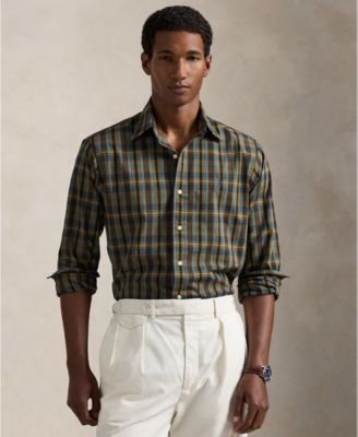 Polo Ralph Lauren - Men's Classic-Fit Plaid Oxford Shirt