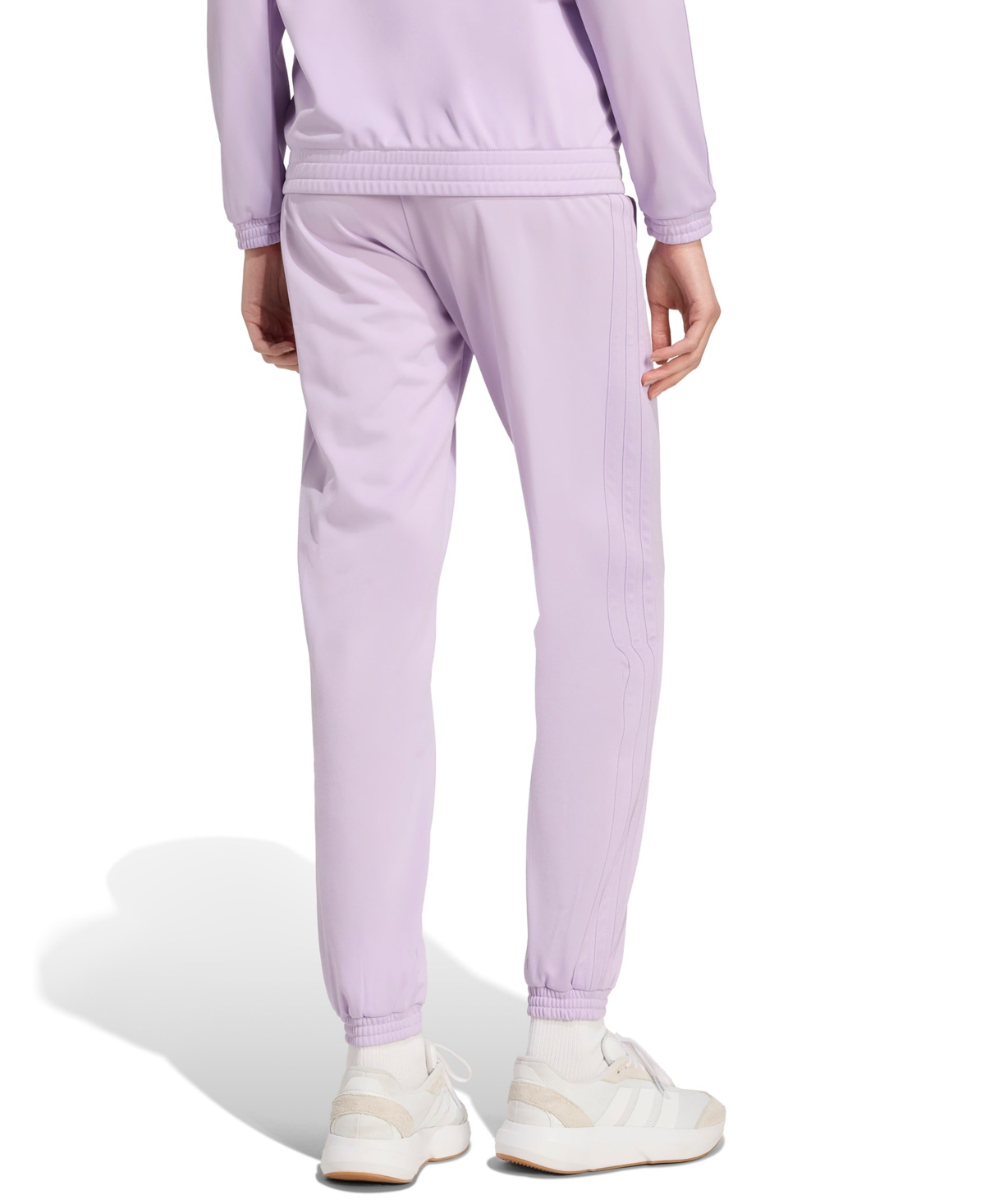 Adidas Originals Women's Tricot 3-stripes Track Pants In Purple