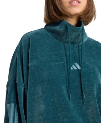 Women's Tiro Velour High Neck Sweatshirt