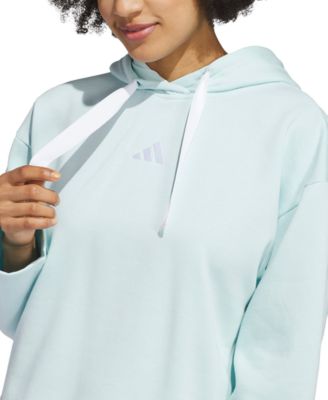 Women's Fleece 3-Stripes Loose-Fit Hoodie