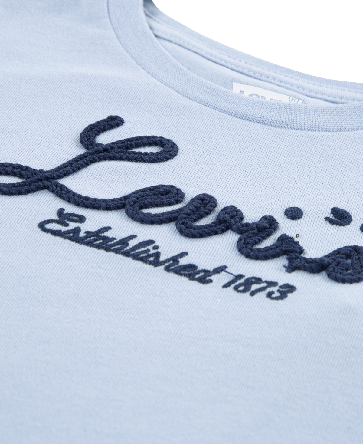 Levi's Girls Toddler 2T-4T Short-Sleeve Script Logo Detail T-Shirt