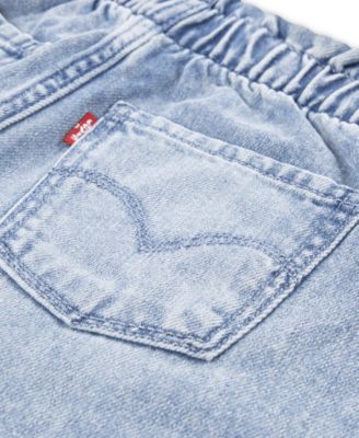 Girls' 4-6X Ruffle Round Neck Top and Heart Pocket Pants, 2-Piece Set