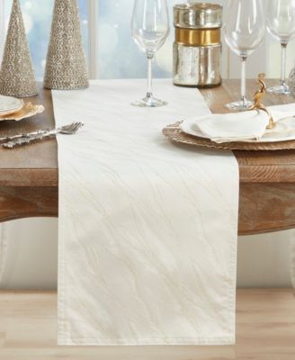 Metallic Shimmer Table Runner, 13" x 72"