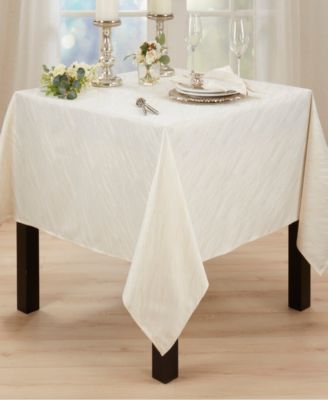 Metallic Shimmer Tablecloth, 70" x 70"
