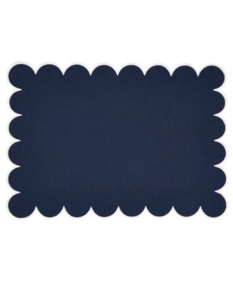 Eco Scallop Border Placemat, Set of 4