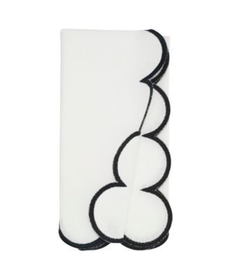 Scalloped Hem Napkin, Set of 4