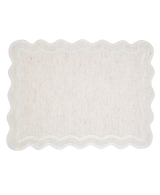 Eco Scallop Border Placemat, Set of 4