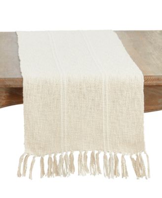 Stitched Line Table Runner, 16" x 72"