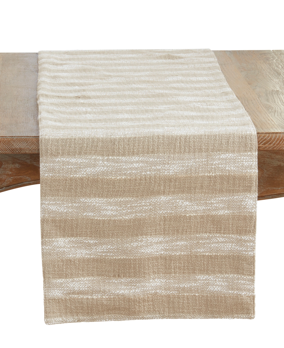 Saro Lifestyle Striped Table Runner, 16" x 72"