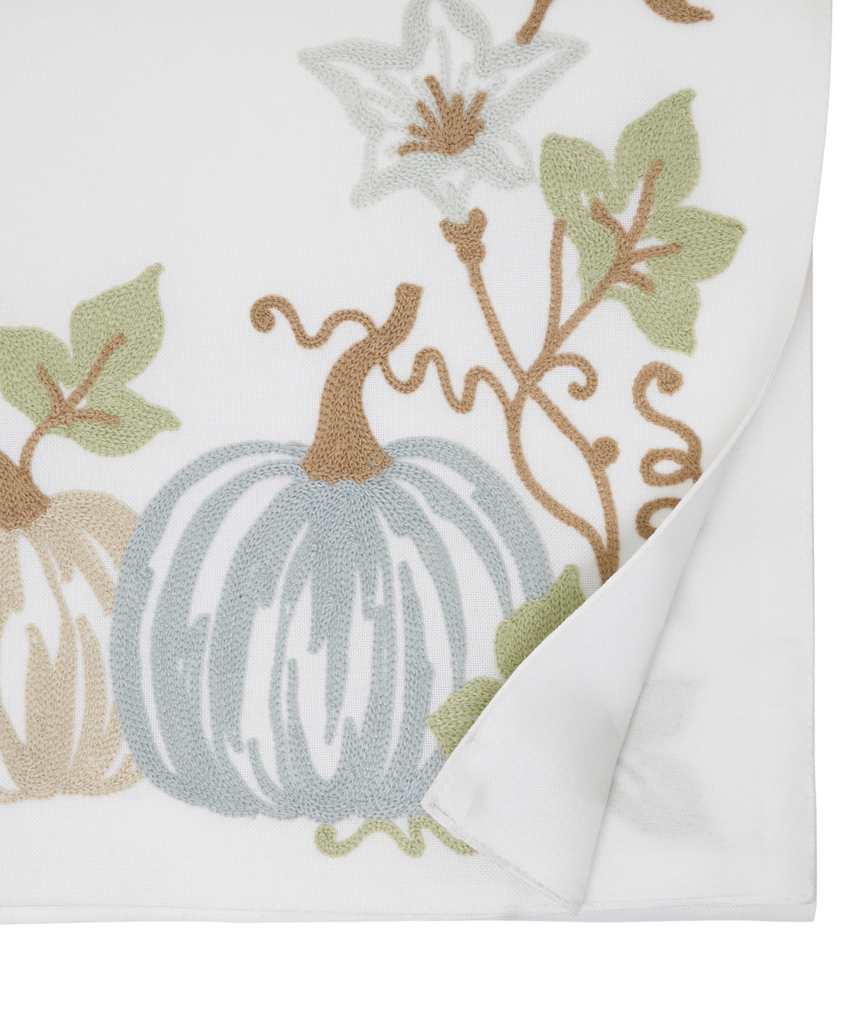 Saro Lifestyle Pumpkins Table Runner