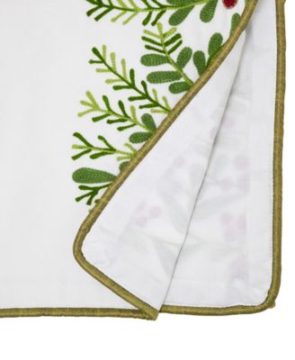 Red Berry Table Runner, 16" x 72"