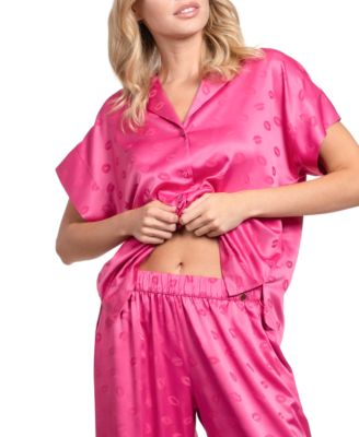 Women's Sleepwear Cosmic Love Satin PJ Set