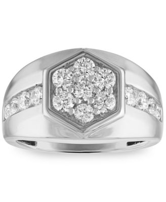 Lab-Grown Diamond (1-1/2 ct. t.w.) Ring in Sterling Silver