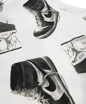 Girls' 7-16 Bold Print Jersey Relaxed Fit T-Shirt