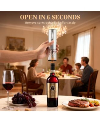 Electric Wine Bottle Opener with Electric Decanter and Aerator