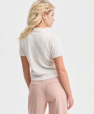 Women's Polo Collar Sweater