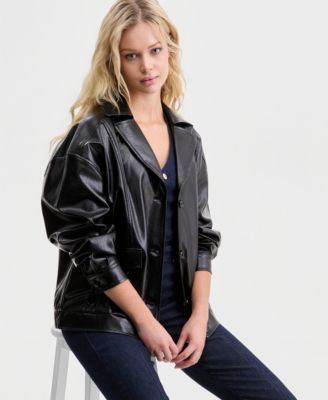 Women's Fransiska Faux-Leather Jacket