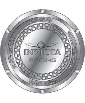 Unisex 47216 Invicta Racing Quartz Chronograph Gold Dial Watch