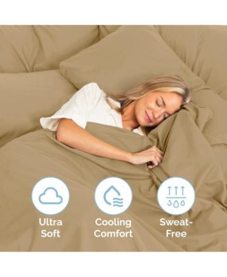 Extra Deep Pocket 18 - 24 Inch Microfiber Fitted Sheet - King