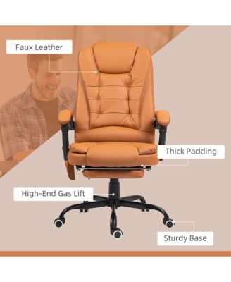 7-Point Vibrating Massage Office Chair with High Back