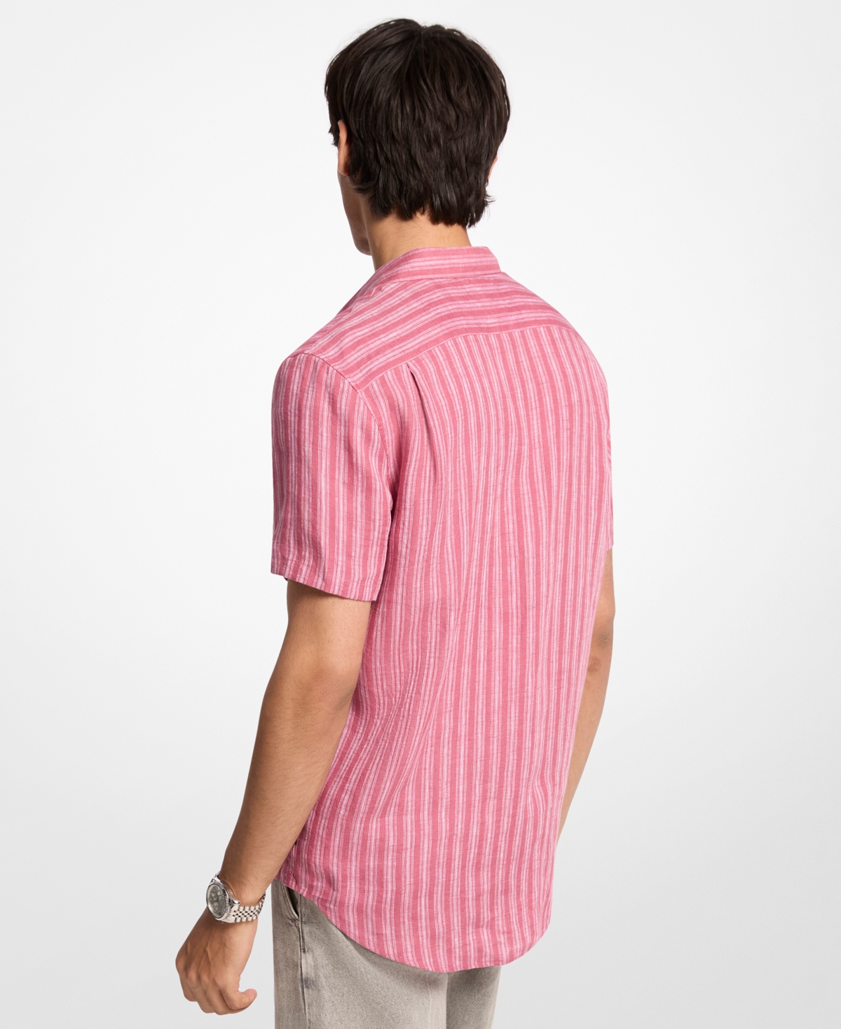 Michael Kors Men's Classic Striped Shirt