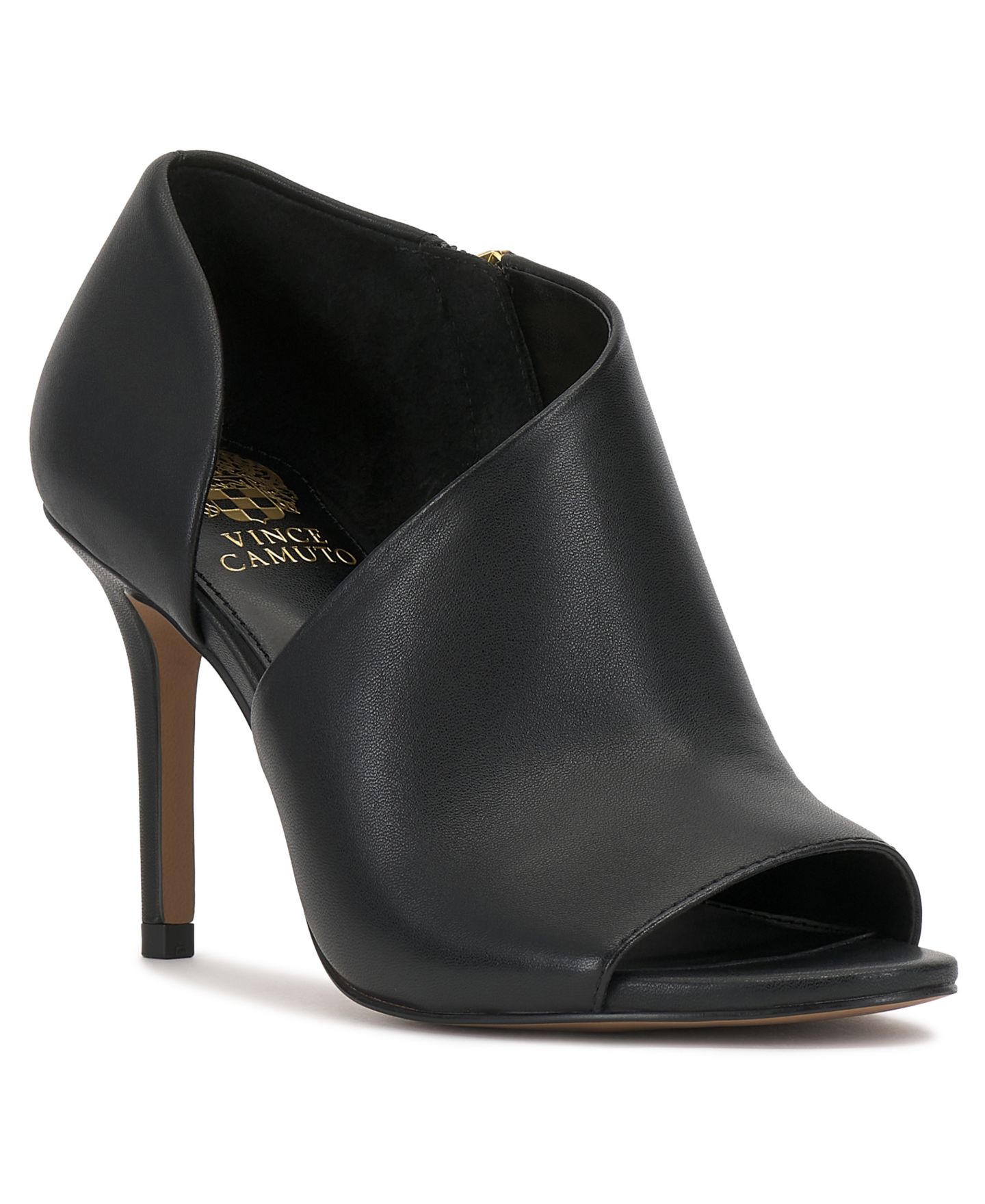 Женские сандалии Vince Camuto Telemi High Heel Dress Sandals, цвет: Чёрный кожаный — фото 1
