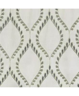 Go Getter Cornice 3" Rod Pocket Valance 50" x 17" Moonstone by RLF Home