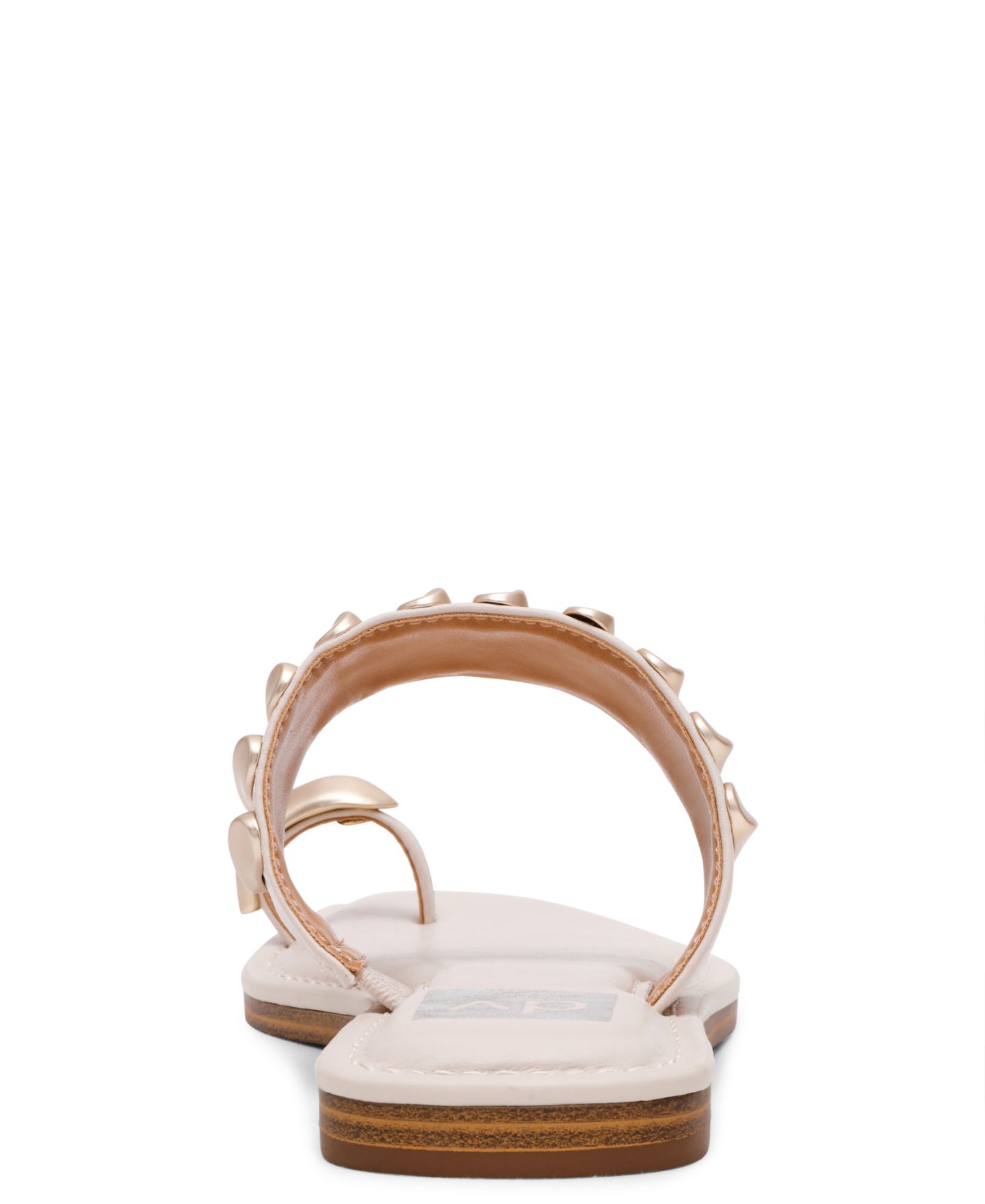 Женские сандалии DV Dolce Vita Jayson Jewelry Embellished Thong Toe Ring Flat, цвет: Слоновая кость — фото 3