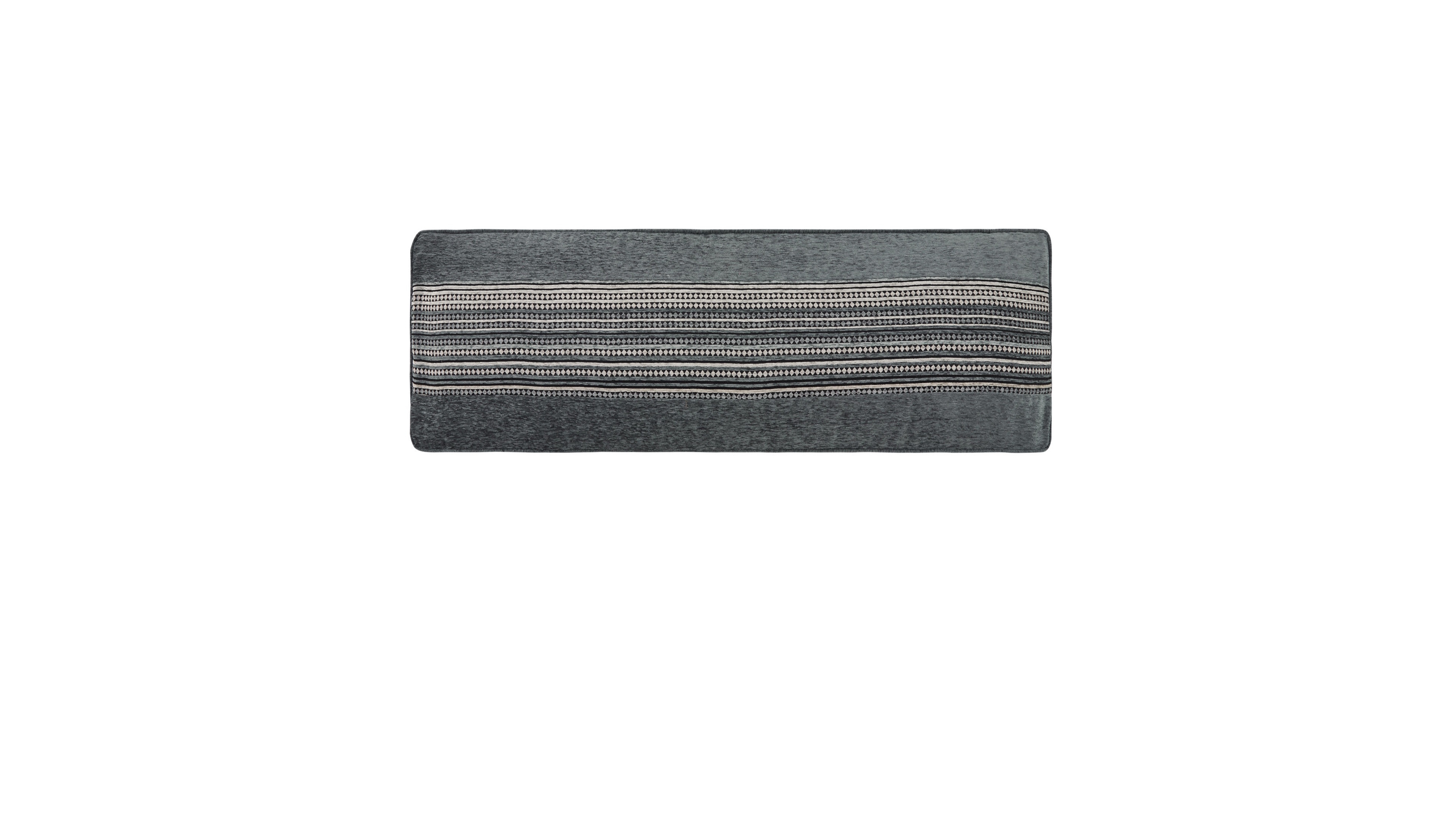 J Queen New York Parallel Reading Stripe Bolster Decorative Pillow, 15" x 52"