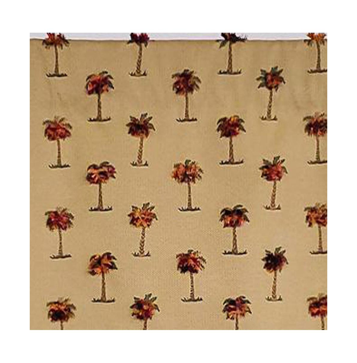 Rlf Home Modern Design Classic Curacao Regal Style Window Valance 50" x 17" Light Oak