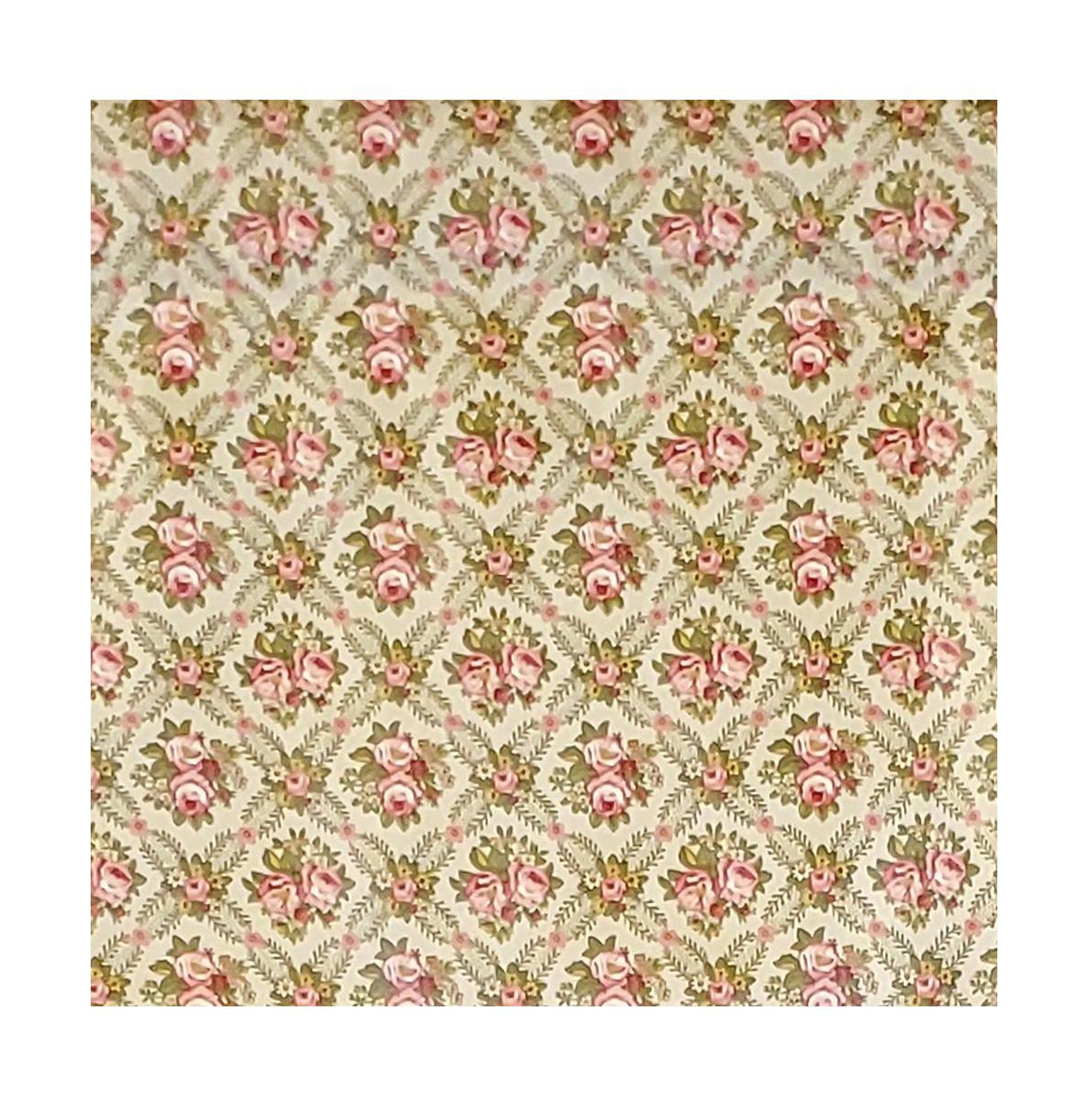 Rlf Home Florida Regal 3" Rod Pocket Lining Luxurious and Elegant Window Treatment Valance 50" x 17" Sage